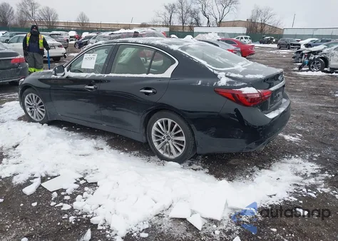 2021 Infiniti Q50 Luxe from USA, damaged, VIN JN1EV7BP2MM702770